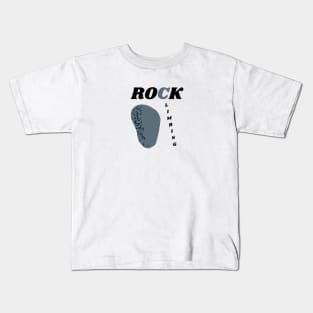 Rock Climbing Kids T-Shirt